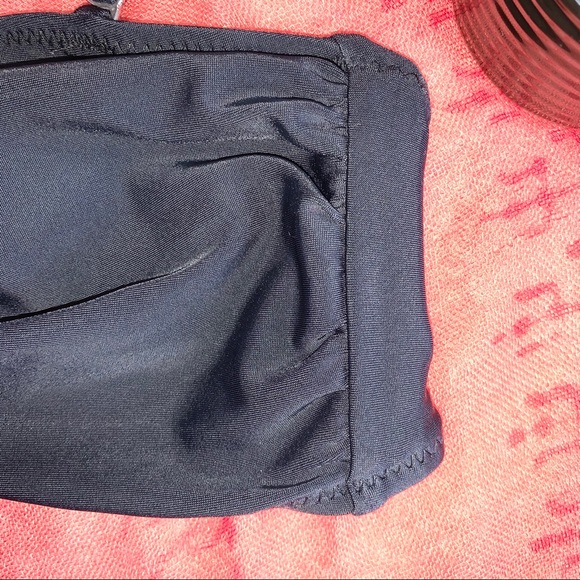 Old Navy Knotted-tie Swim Top Black Size Large - Picture 14 of 15